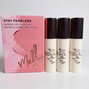 Mally Beauty Stay Fearless Glossy Lip Stain Trio New in  Box